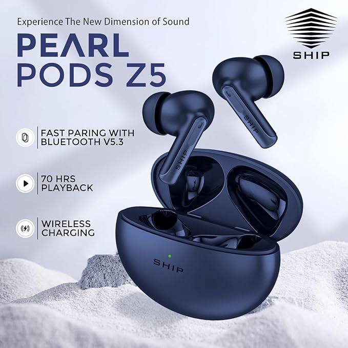 SHIP Pearl Pods Z5 Sapphire Blue