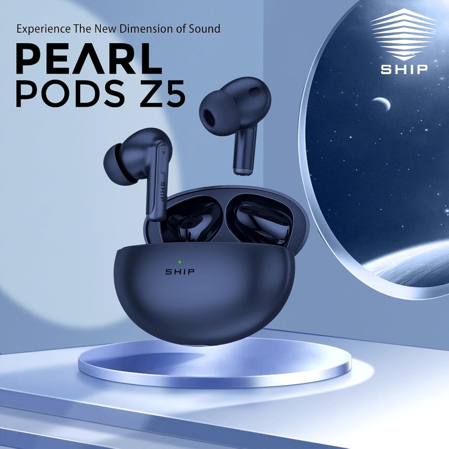SHIP Pearl Pods Z5 Sapphire Blue