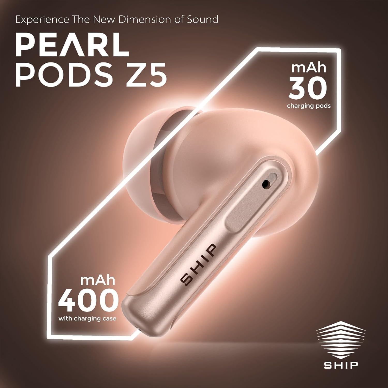 SHIP Pearl Pods Z5 Flamingo Pink