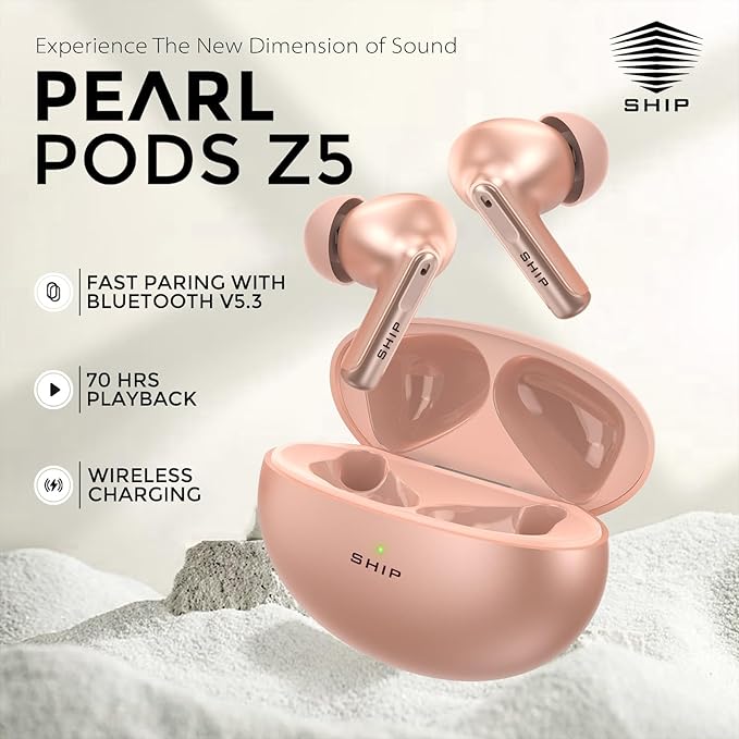 SHIP Pearl Pods Z5 Flamingo Pink